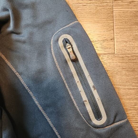 Columbia Women's Full Zip Fleece Lined Performance Jacket Grayish Blue Size L - Picture 8 of 8